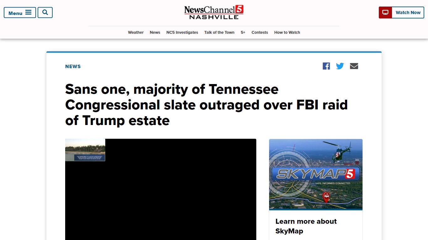 Majority of Tennessee Congressional slate outraged over FBI raid of ...